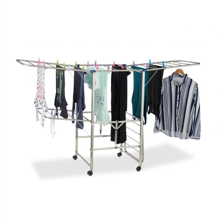 Rebrilliant Folding Drying Rack Wayfair.co.uk